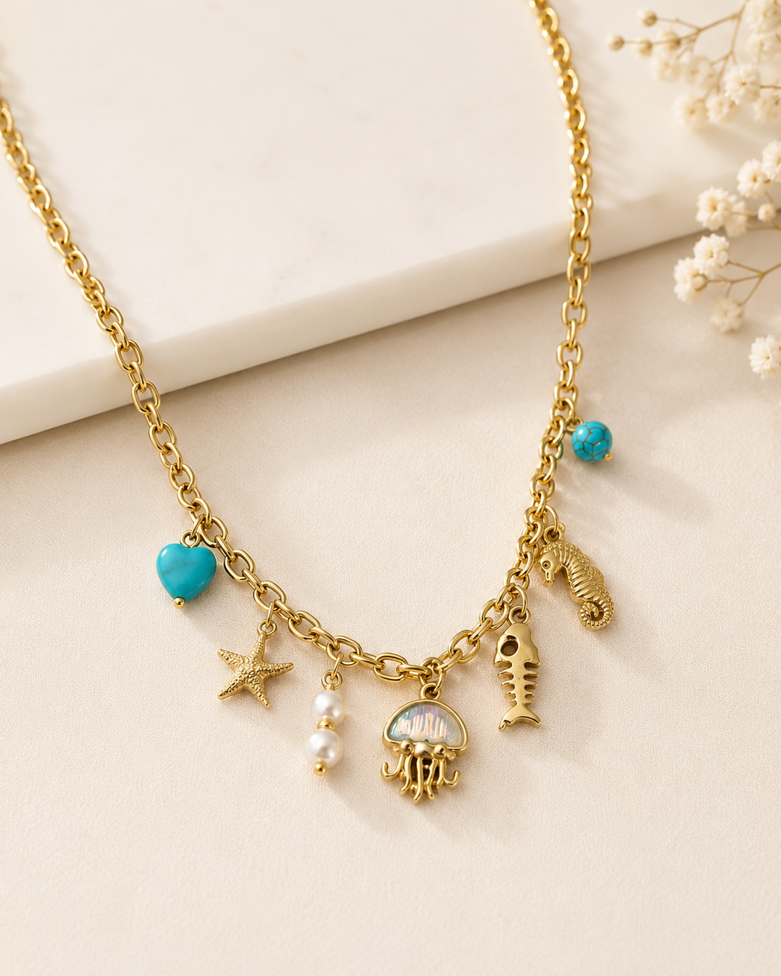 Collana jelly fish