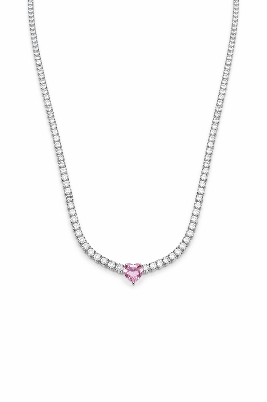 Collana Tennis Aurora