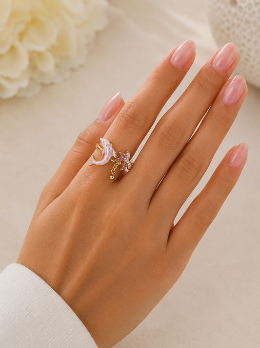 Anello summer dolphin