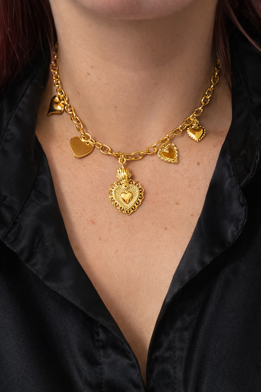 Collana Regina di cuori