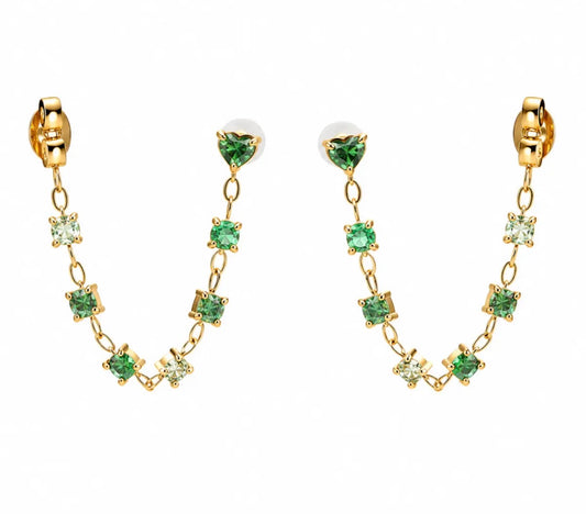 Orecchini encanto cuore (coppia)