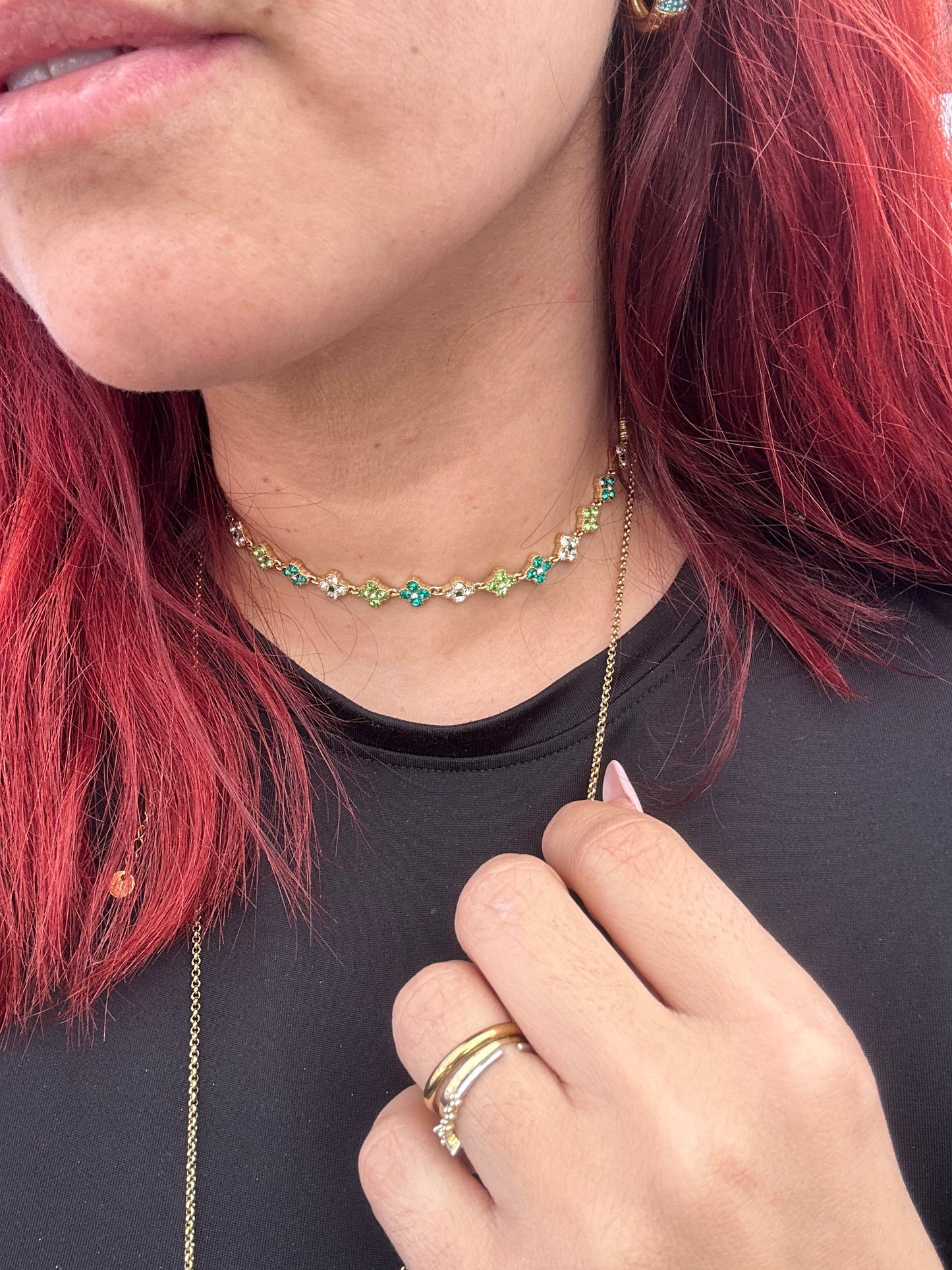 Collana Floralis Verde