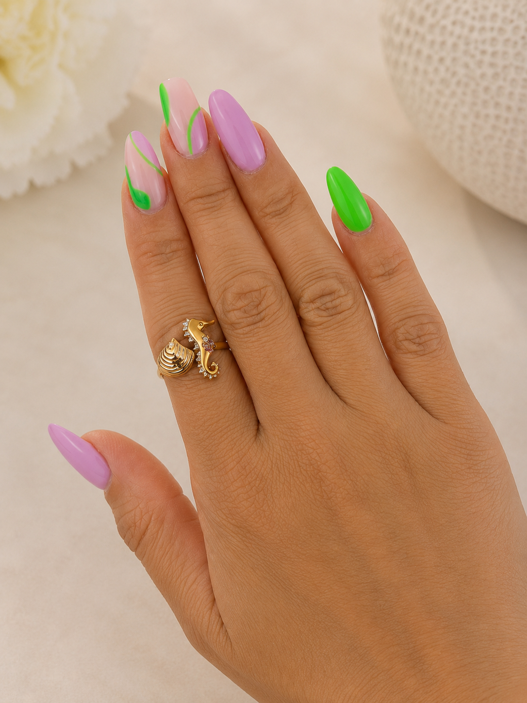 Anello summer seehorse