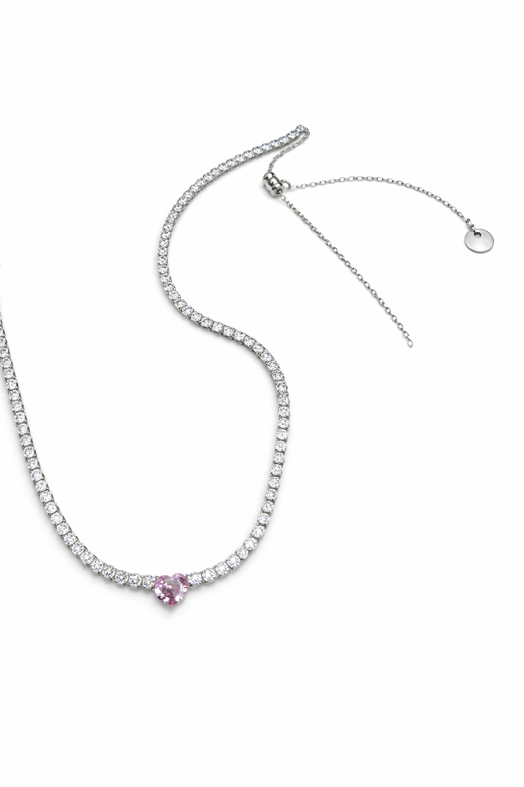 Collana Tennis Aurora