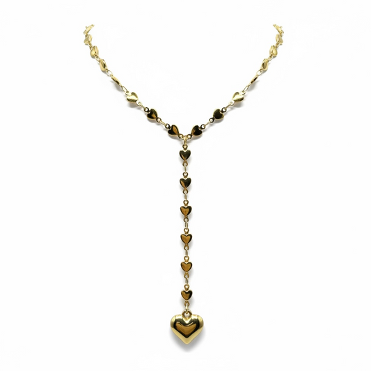 Collana Cascata di cuori