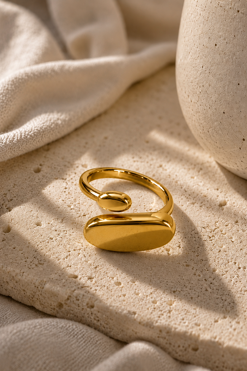 Anello Hug Nastea regolabile personalizzabile