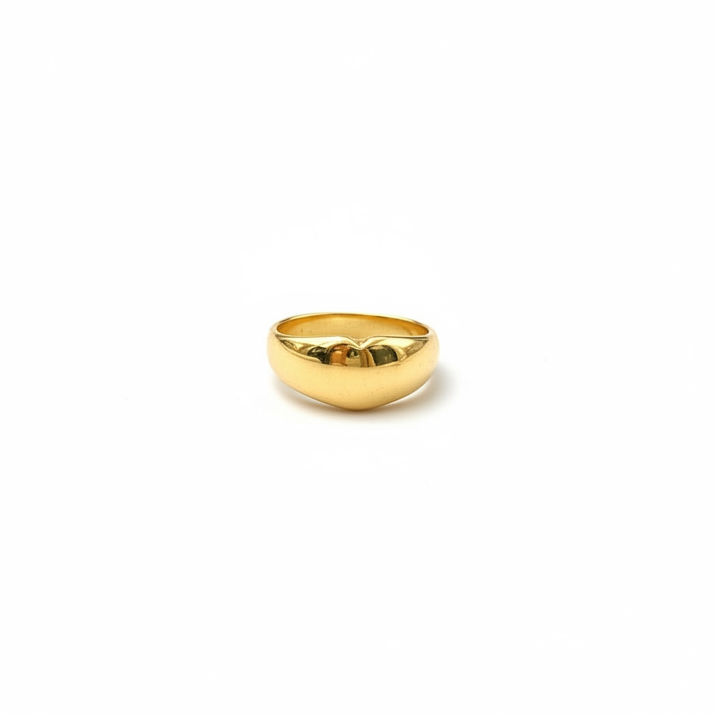 Anello Cuore Nastea regolabile personalizzabile