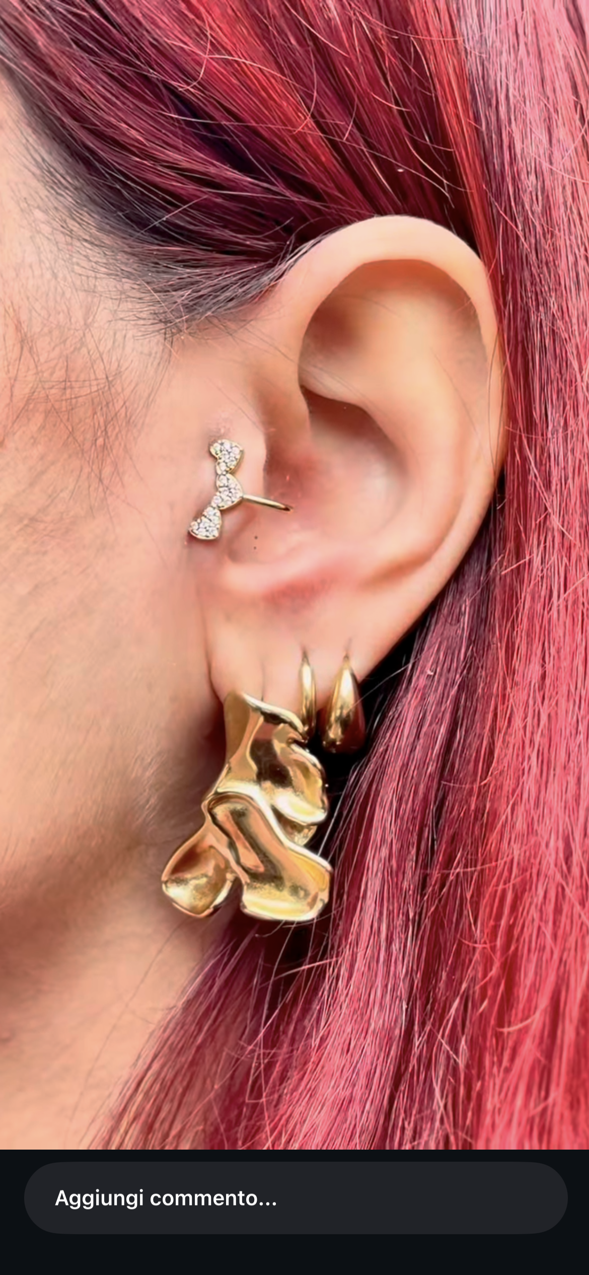 Earcuff cuoricini
