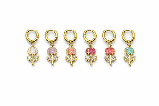 Orecchini Tulipán (set)