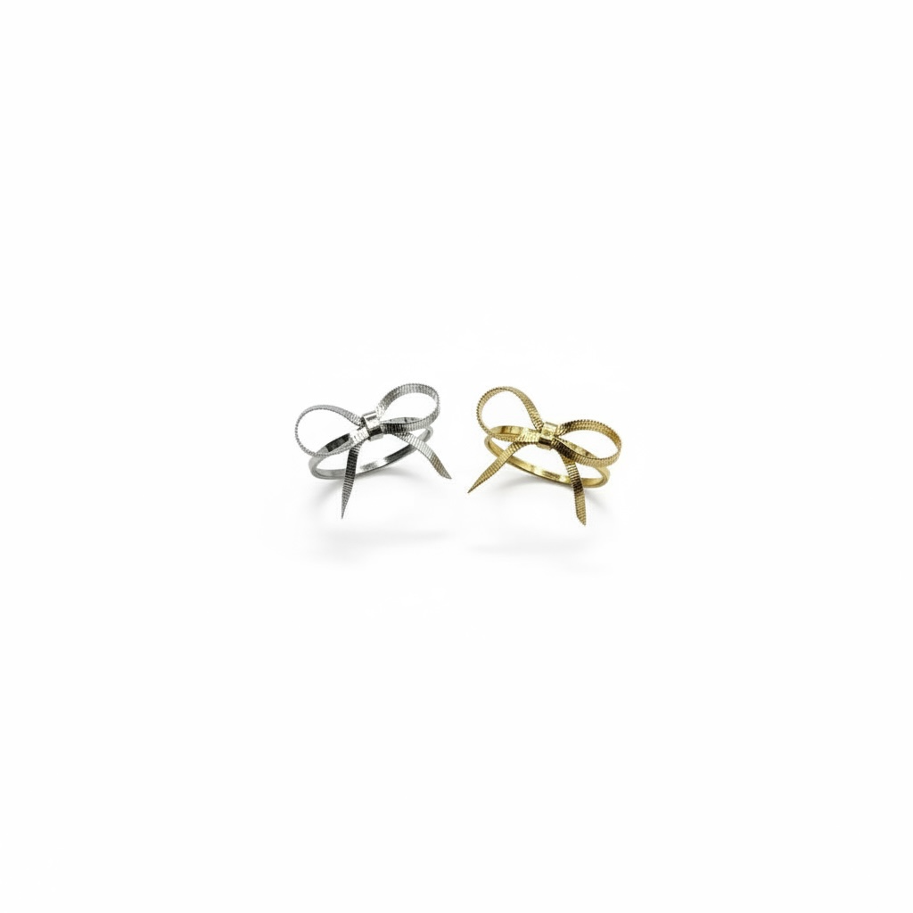 Anello fiocco snake
