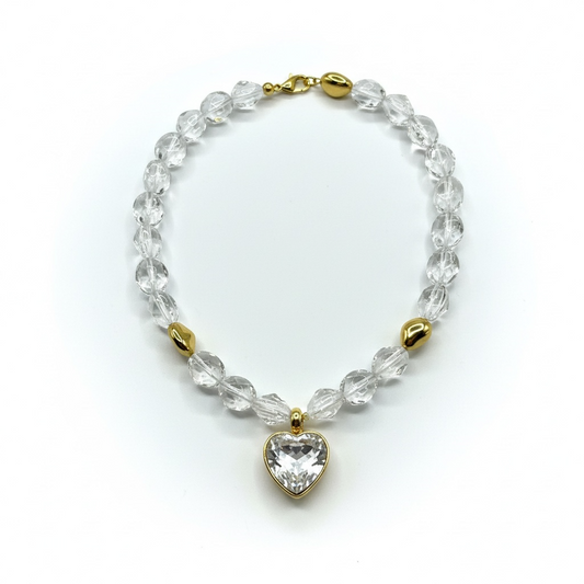 Collana Crystal Heart