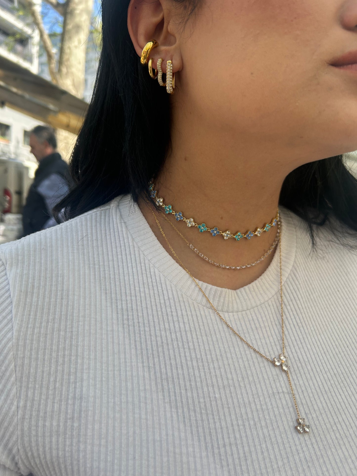 Combo Ibiza by Nathy (3 paia di orecchini+ 1 caff)