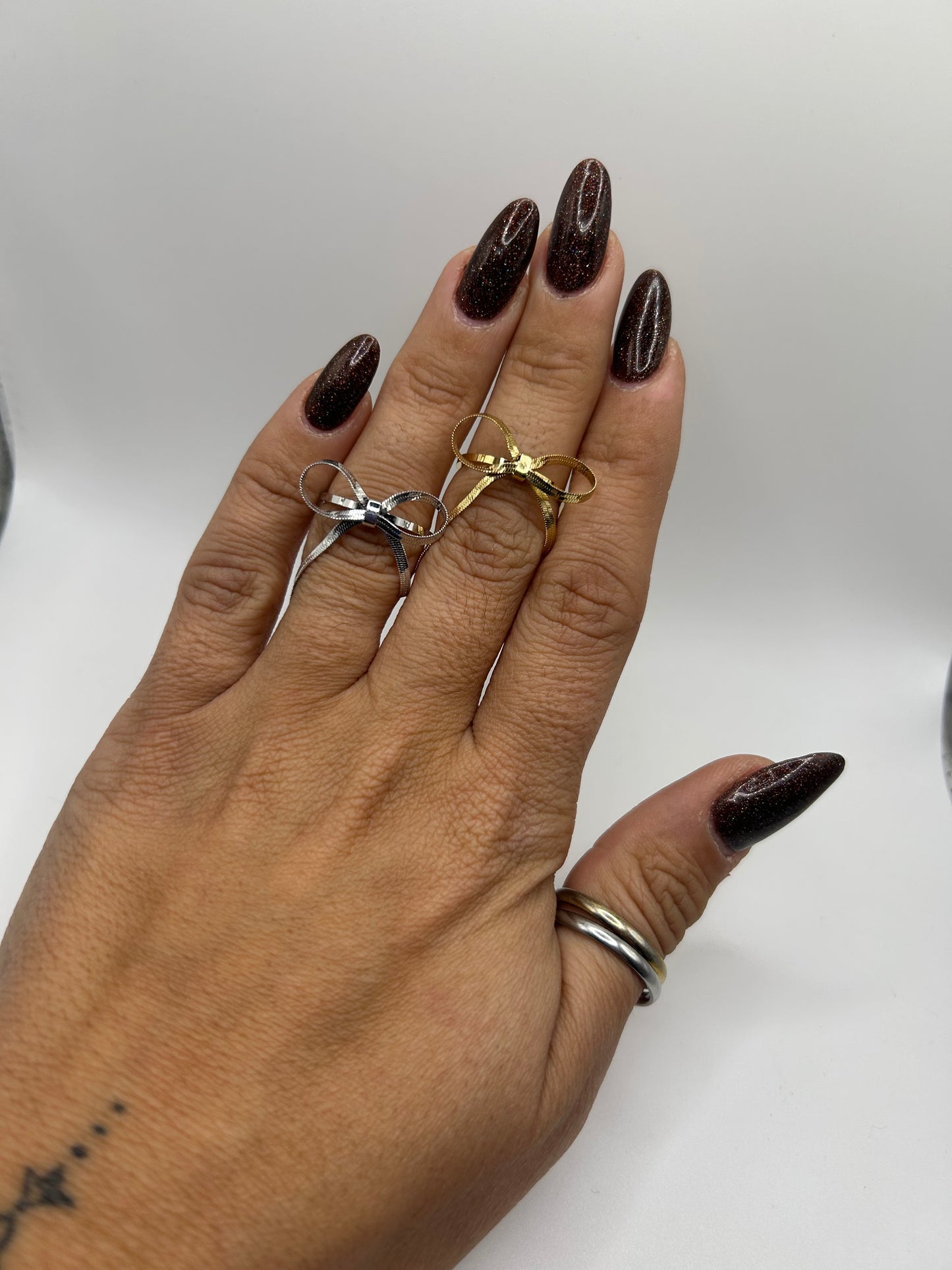 Anello fiocco snake