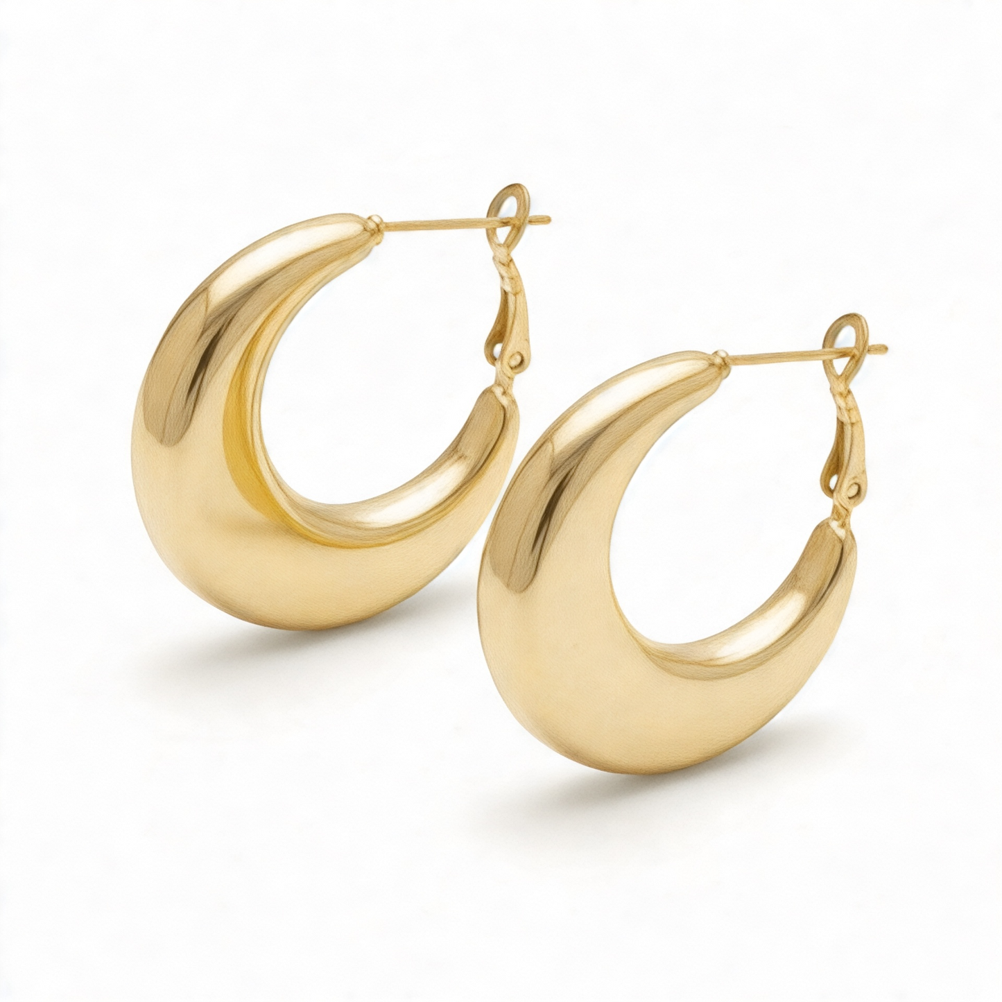 Orecchini Luna square