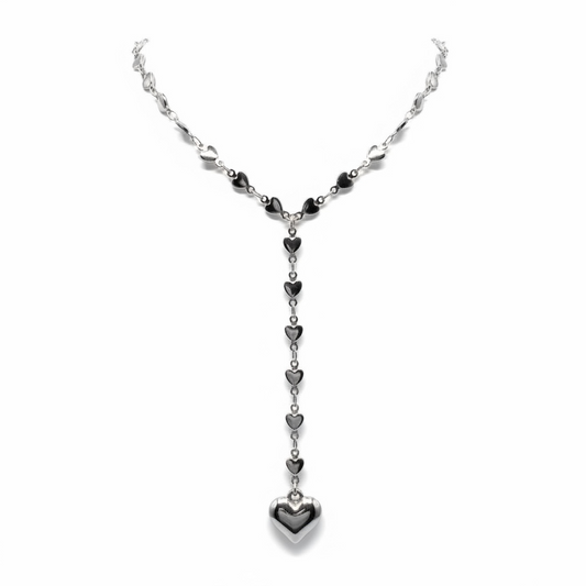 Collana Cascata di cuori