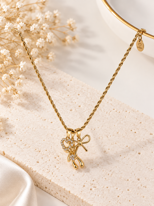 Collana fancy bear