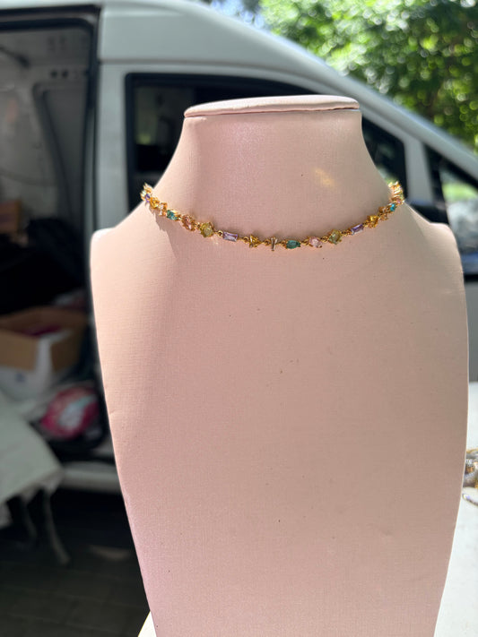 Collana mini crystal