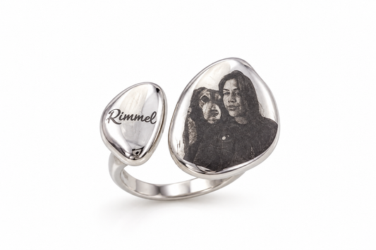 Anello Nastea Bubble personalizzabile