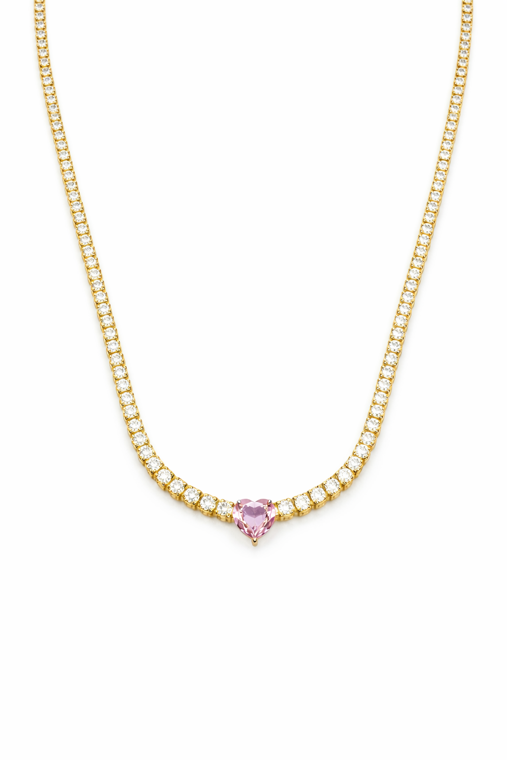 Collana Tennis Aurora