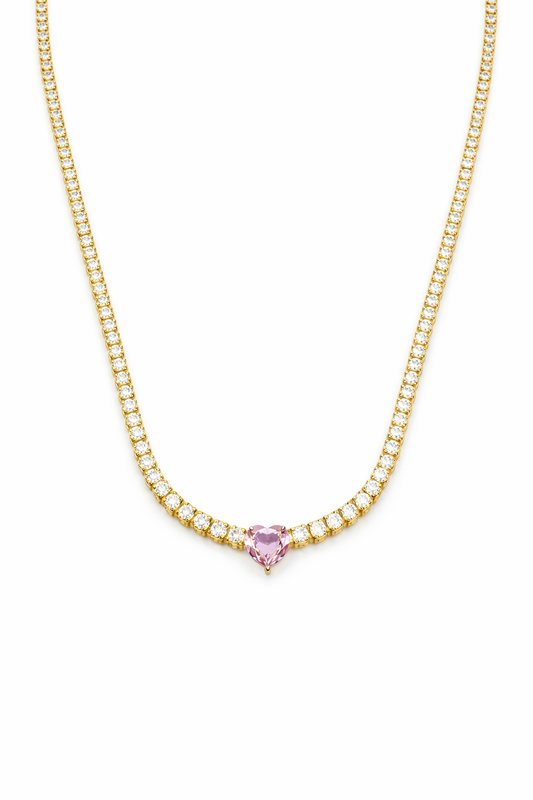 Collana Tennis Aurora