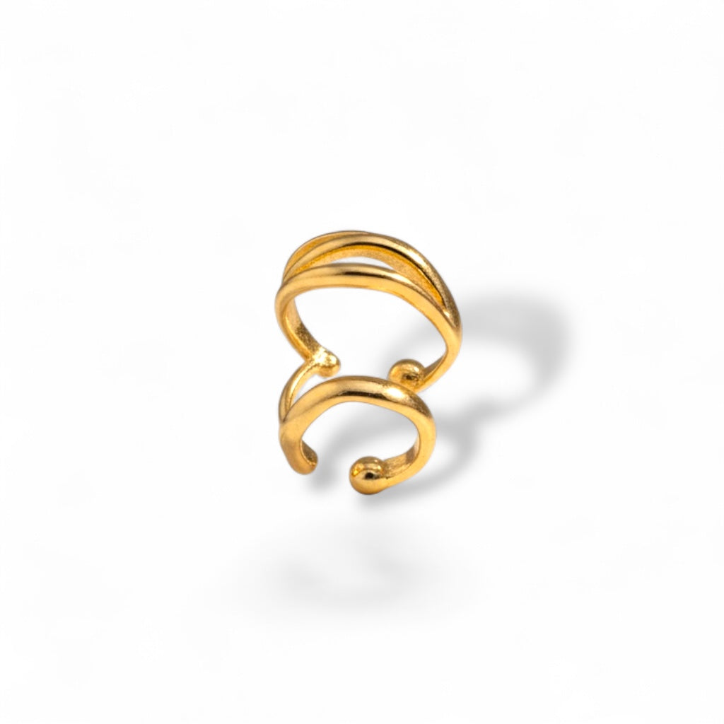 Earcuff Double effect