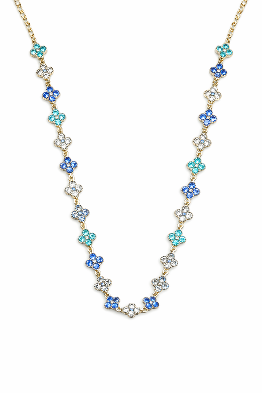 Collana Floralis Blu