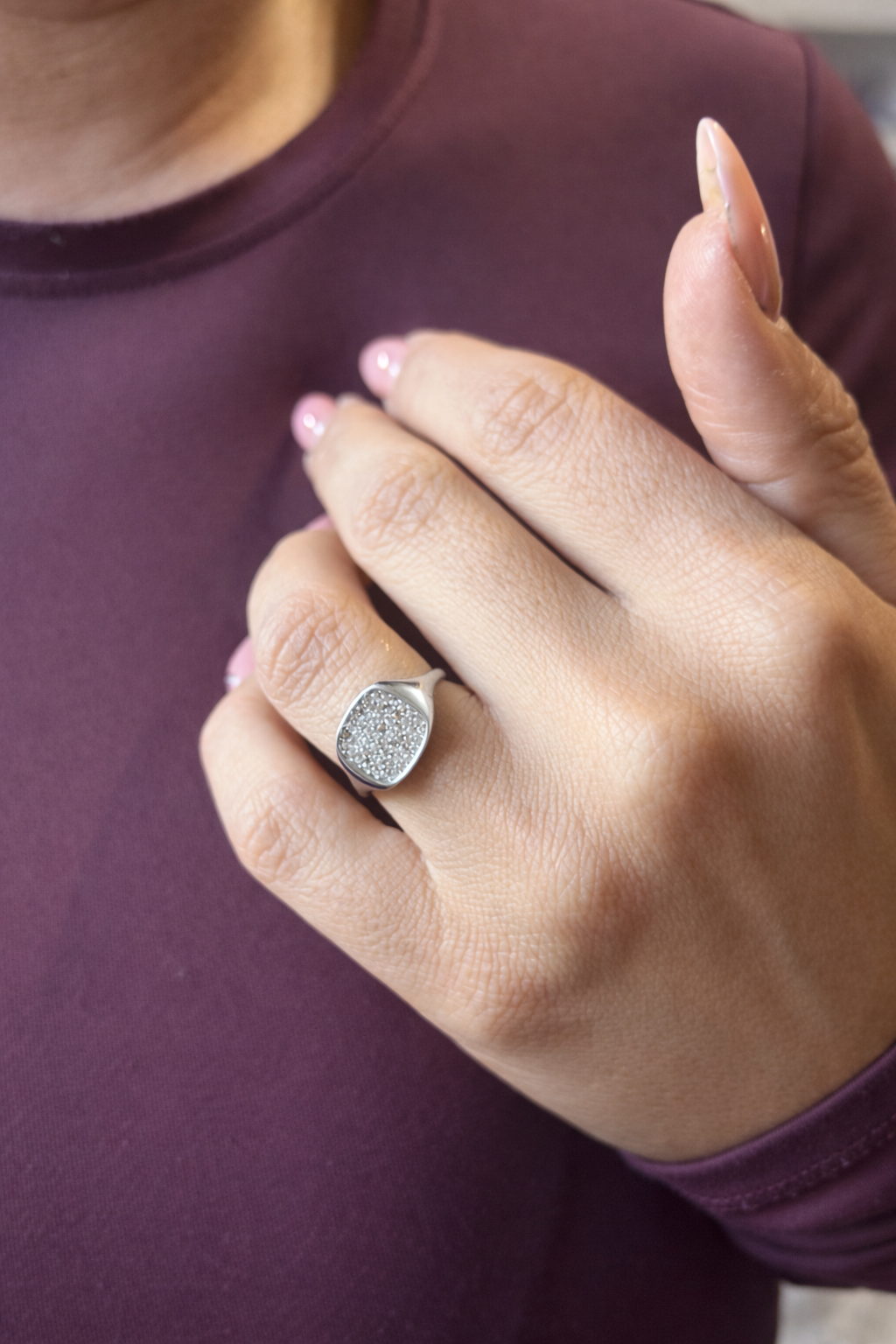 Anello Stardust square