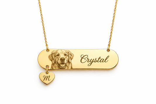 Collana Nastea Mini Tag personalizzabile