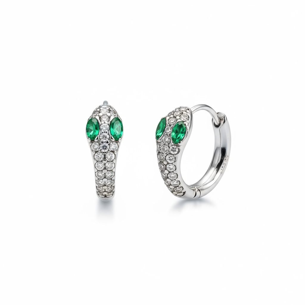 Orecchini serpente mini (1cm)