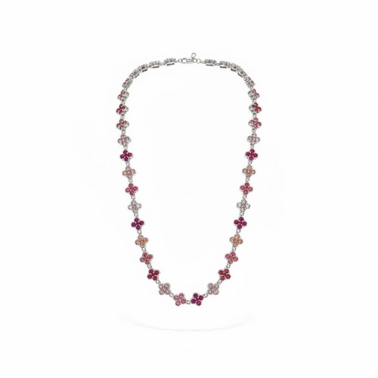 Collana Floralis rosa