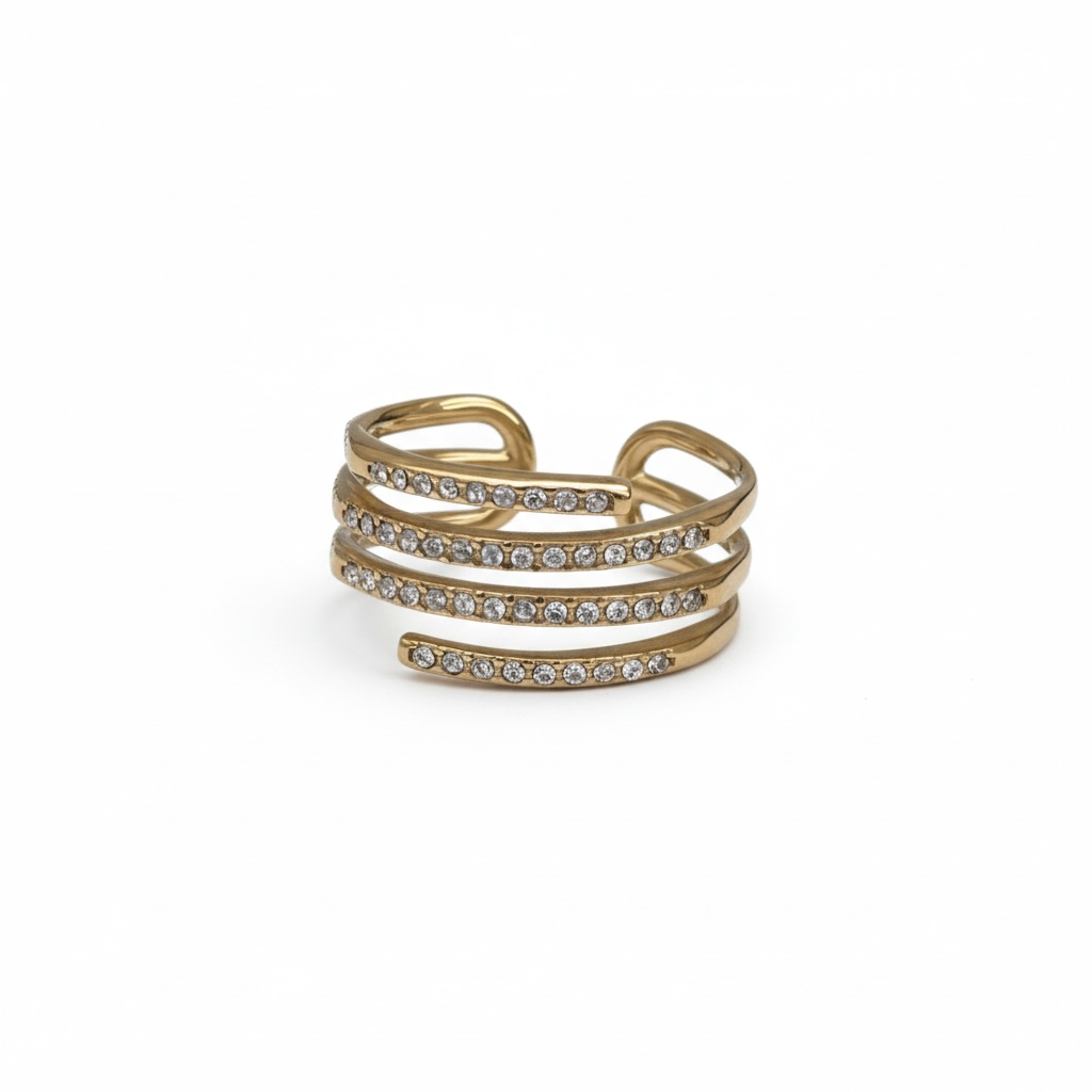 Anello Tris shine
