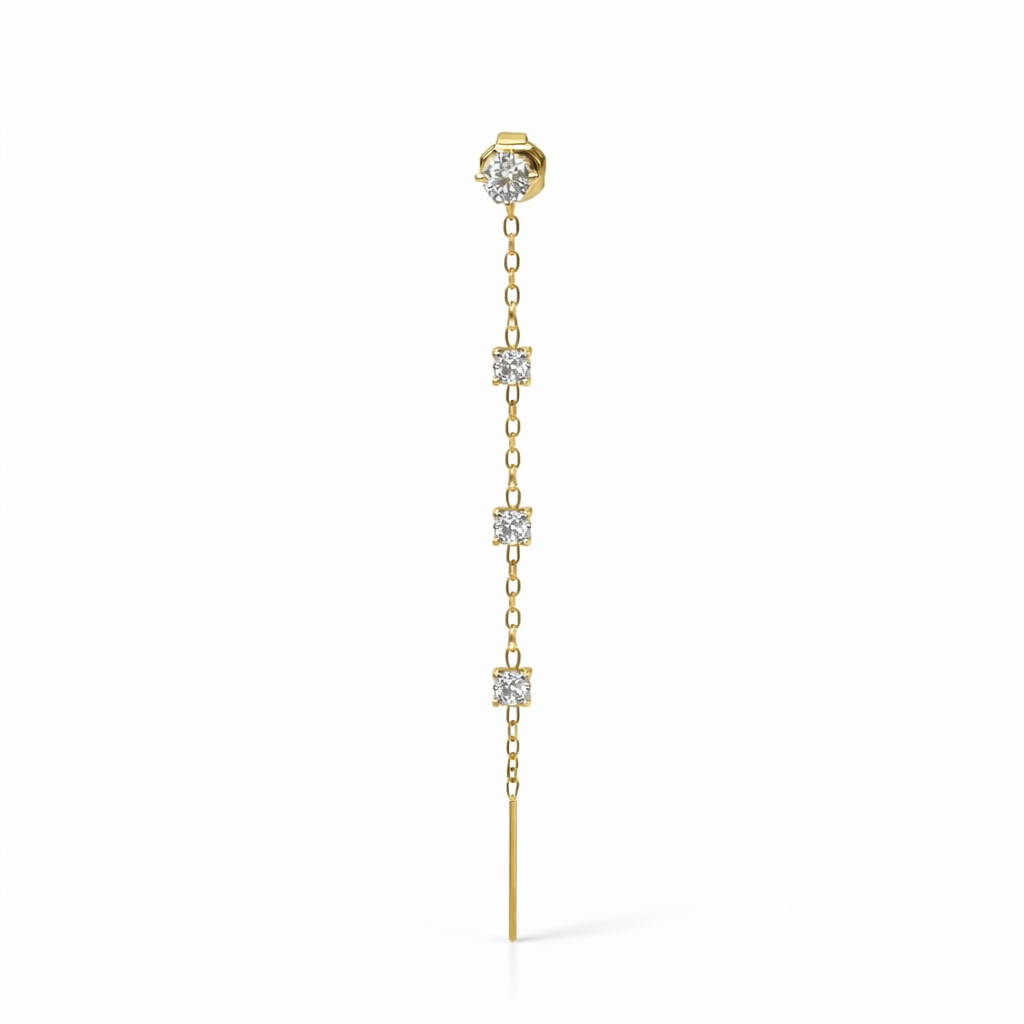 Orecchino cascata Rapunzel (singolo)