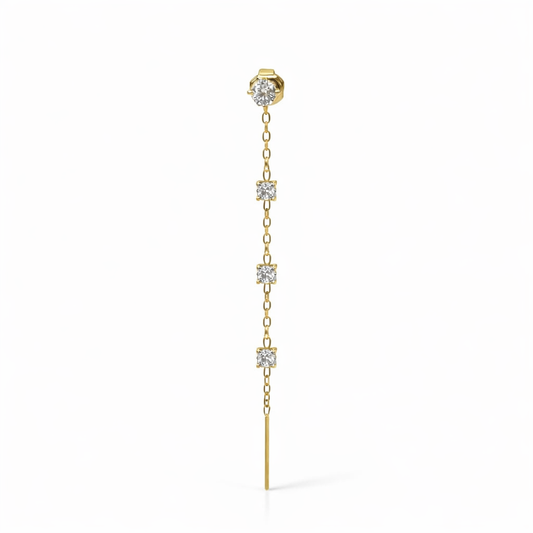 Orecchino cascata Rapunzel (singolo)