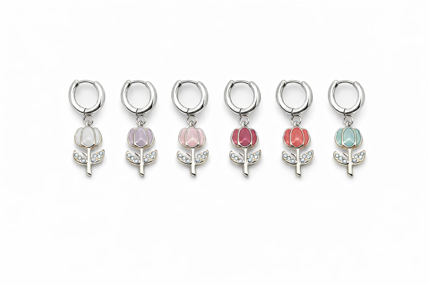 Combo Tulipan  by Nathy (2 paia di orecchini) scrivi il colore nelle note