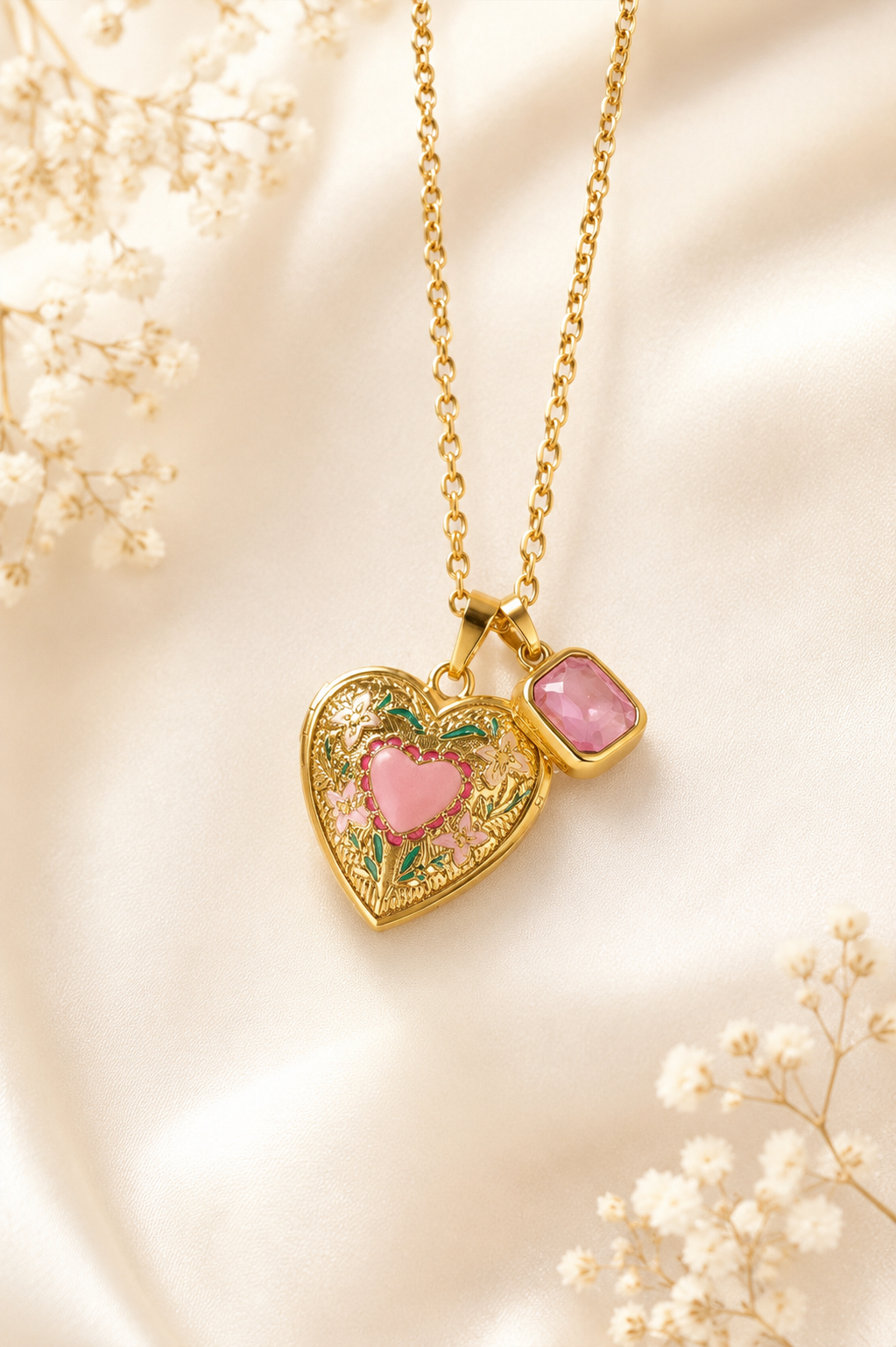 Collana Nastea Secret heart personalizzabile