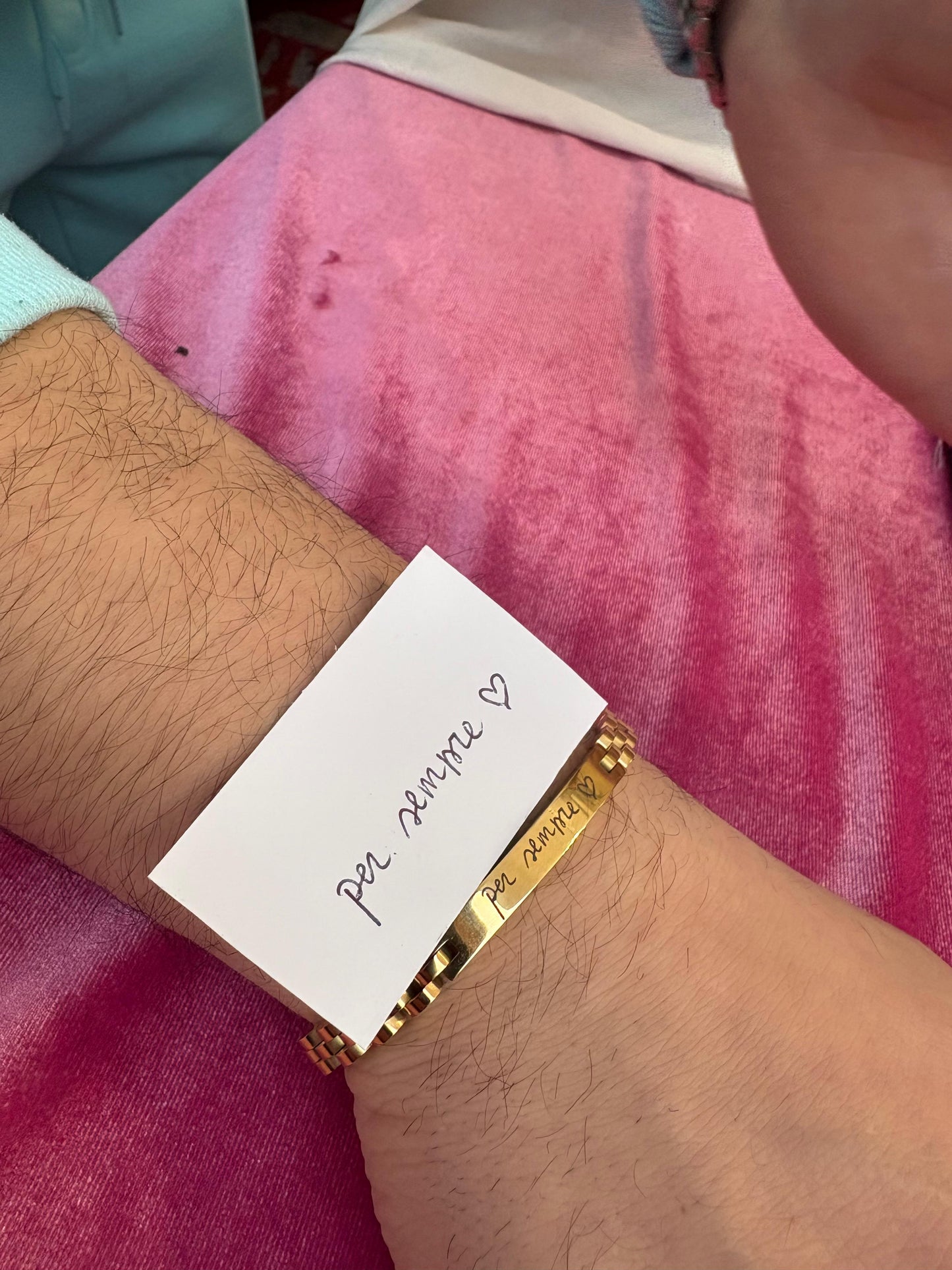 Bracciale Nastea Man personalizzabile