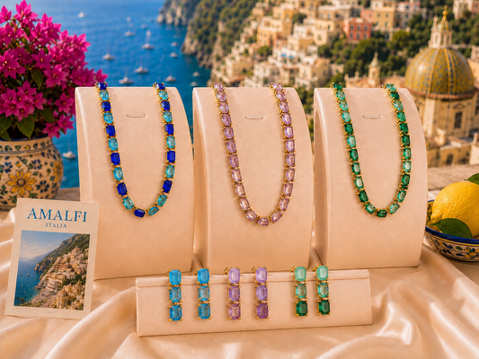 Combo collana orecchini Amalfi