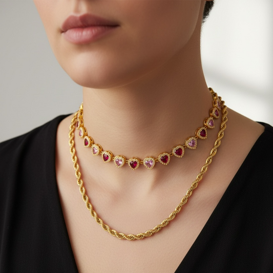 Combo Layering Collana Aurea e Torcion by Nathy