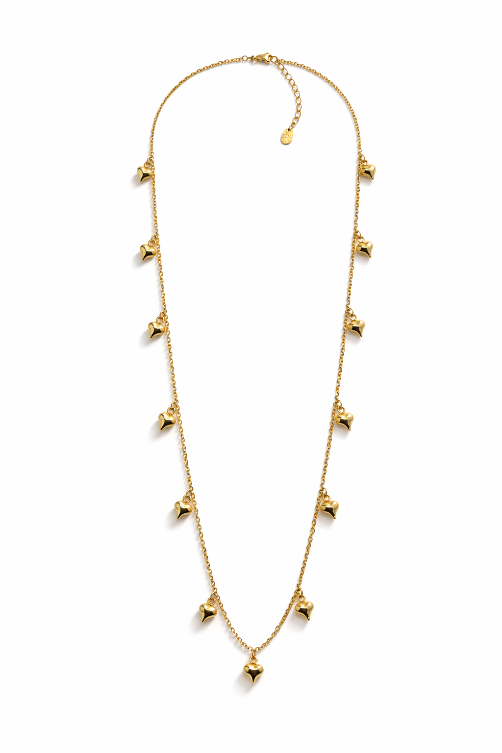 Collana Lunga mini cuorini sonaglio (non è doppia!)