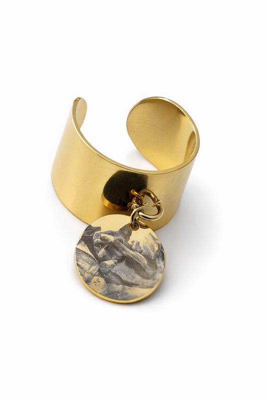 Anello Nastea circle regolabile personalizzabile