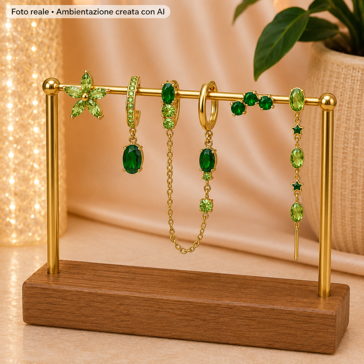 Set 6 Orecchini Hawaii