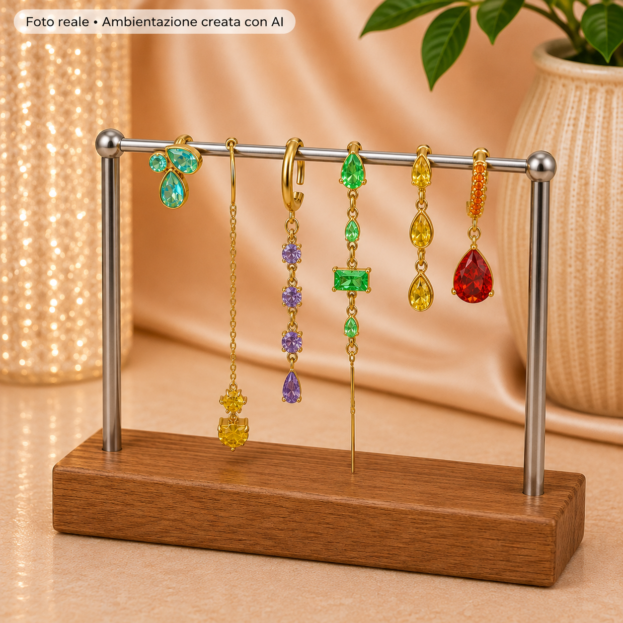 Set 6 Orecchini drop