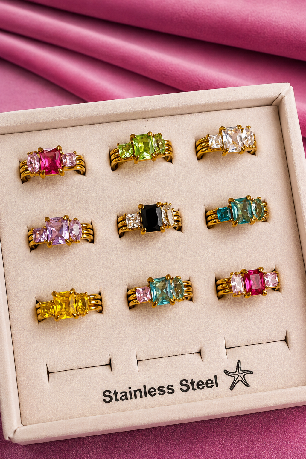 Anello tris Charlotte