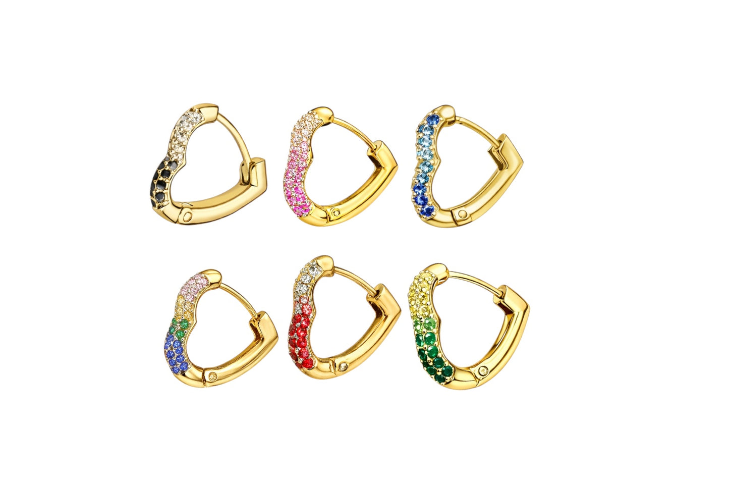 Orecchini Coris (set 6 singoli)