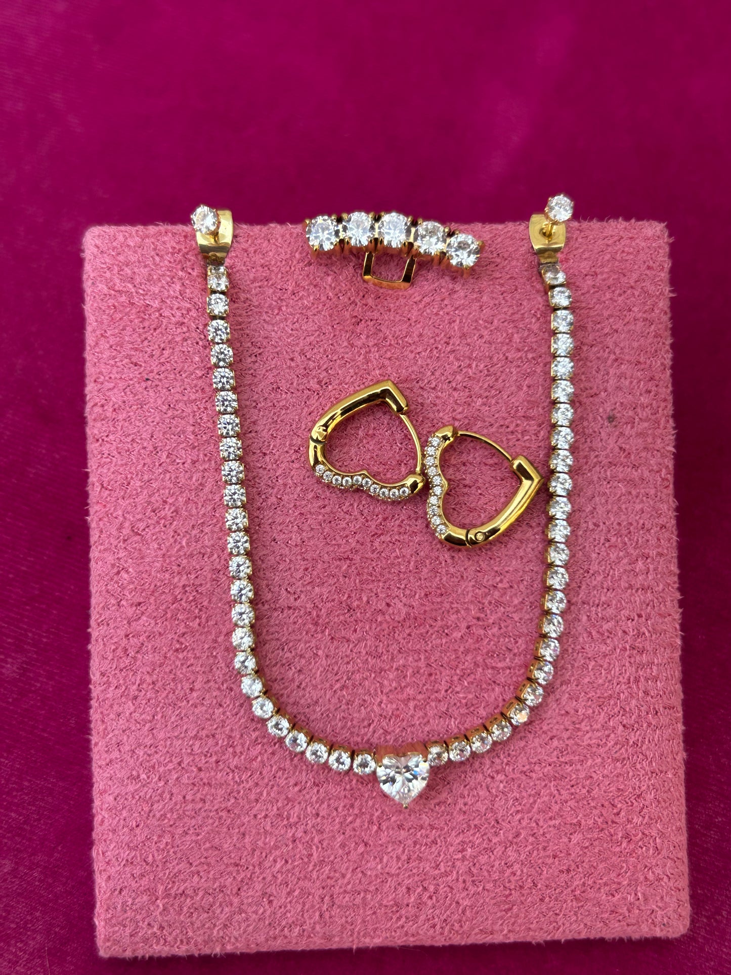 Combo Camilla  by Nathy (2 paia di orecchini+cuff) se vuoi puoi anche inserire la collana