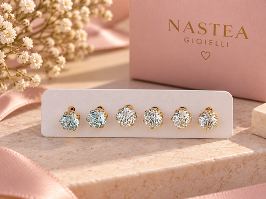 Set 3 coppie punto luce Sophie