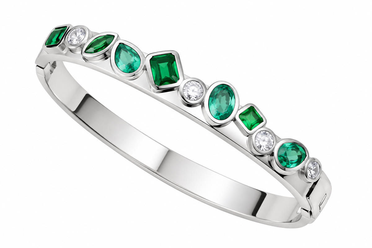 Bracciale rigido Crystal
