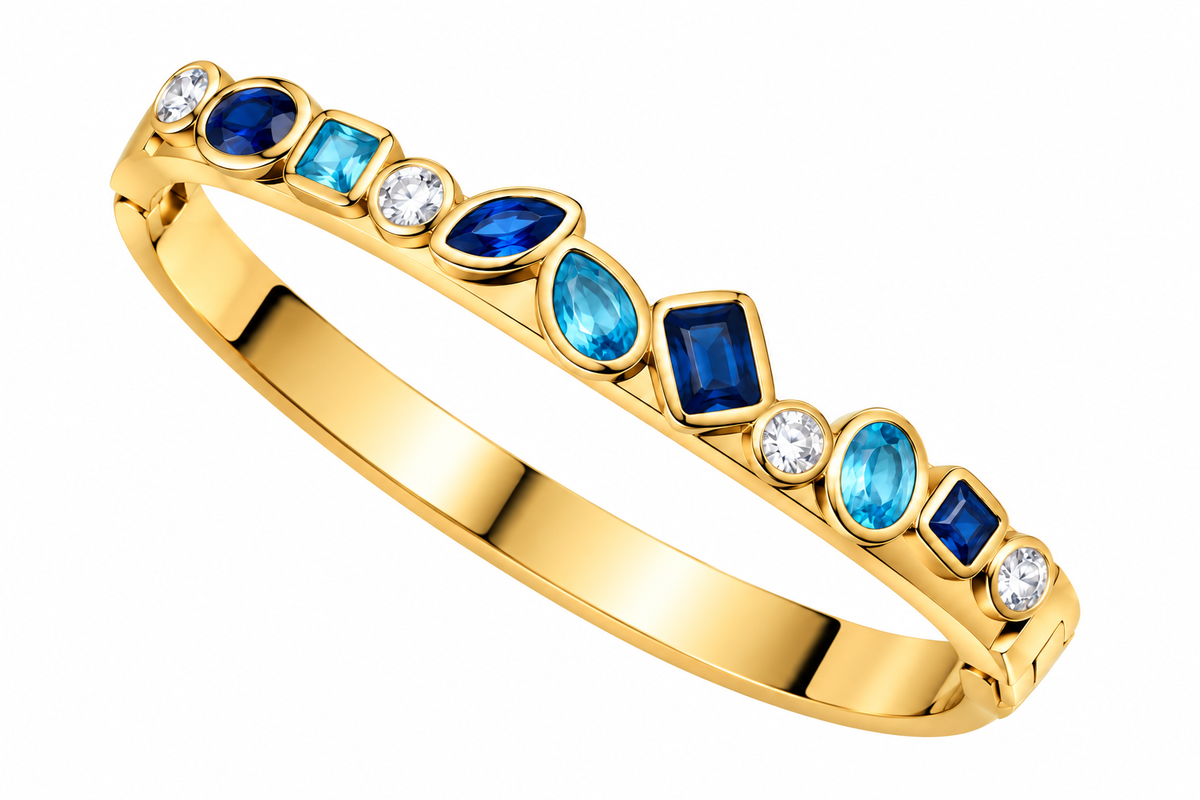 Bracciale rigido Crystal