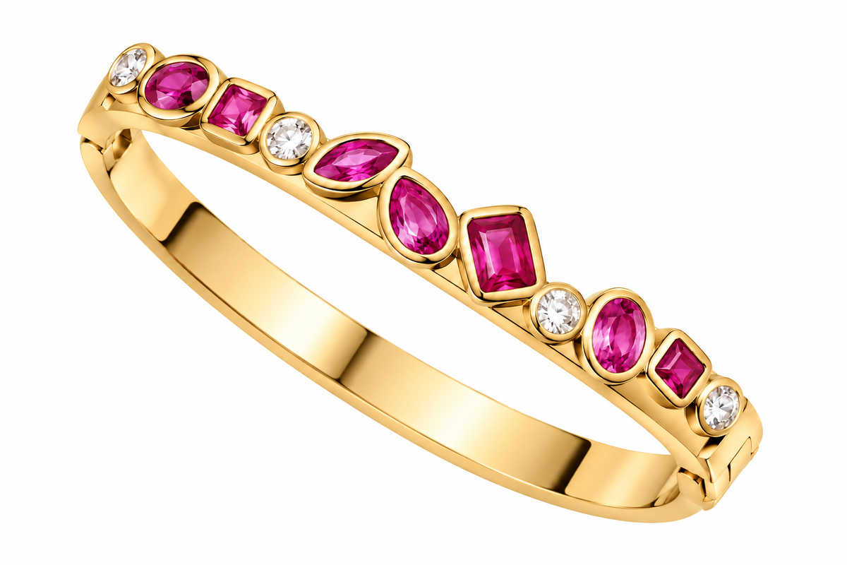 Bracciale rigido Crystal