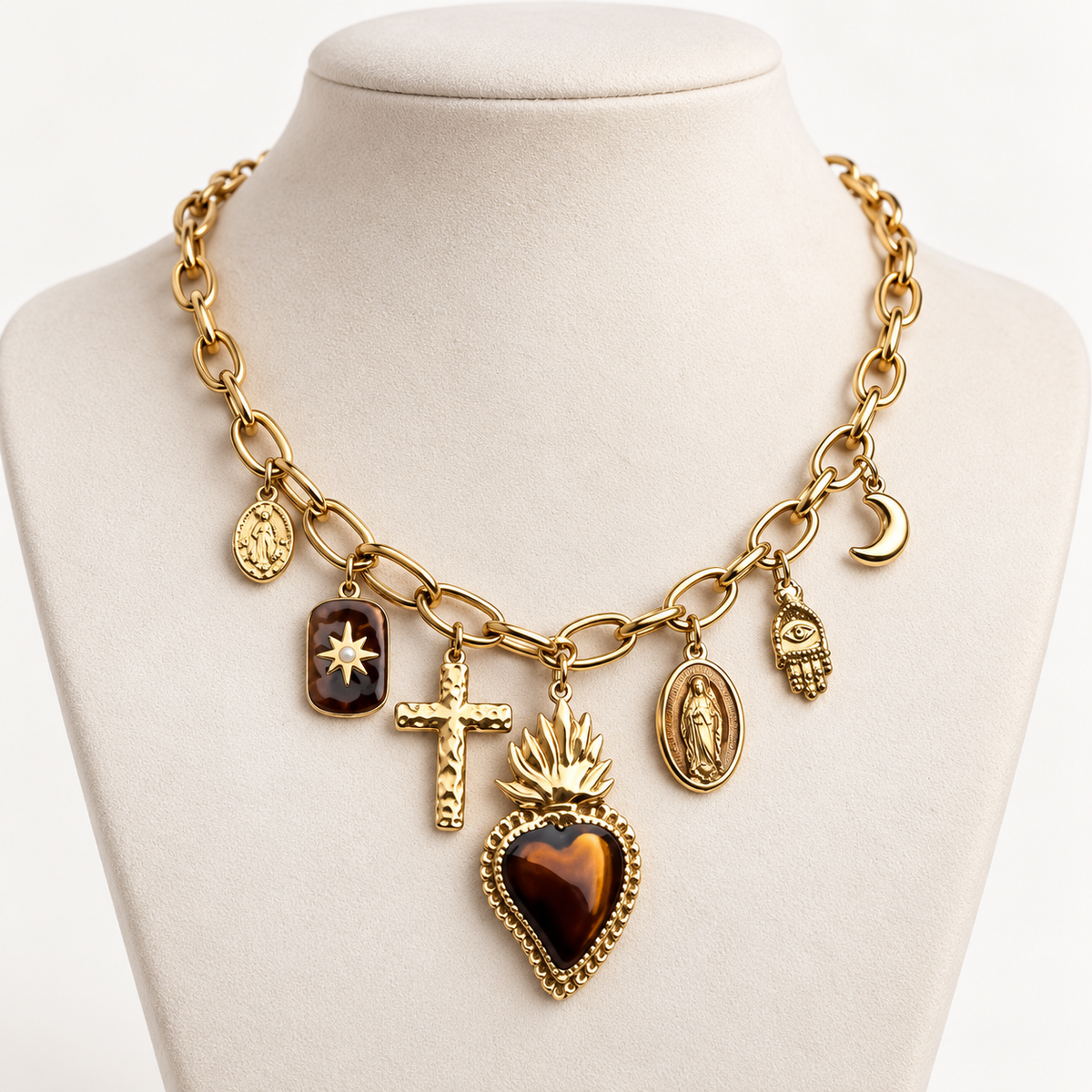 Collana brown flame